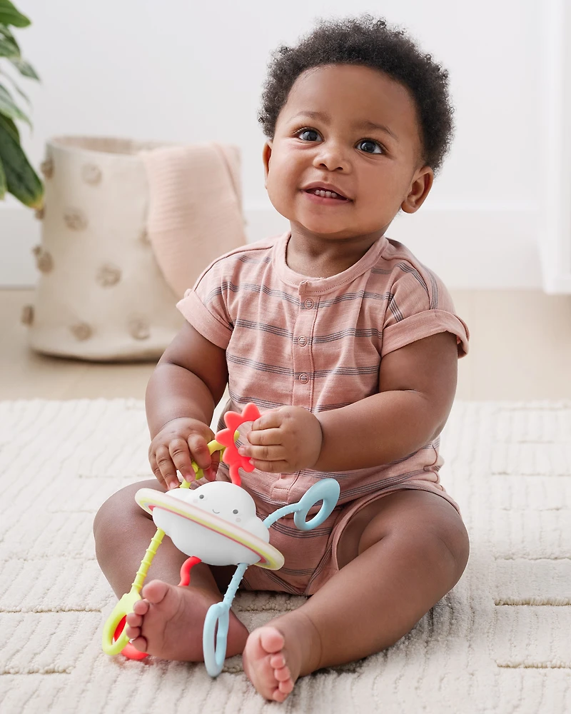 Silver Lining Cloud Pull & Play Baby Sensory Toy