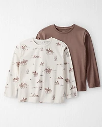 Boys 2-Pack Organic Cotton Tees