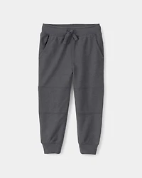 Toddler Boy French Terry Joggers - Grey