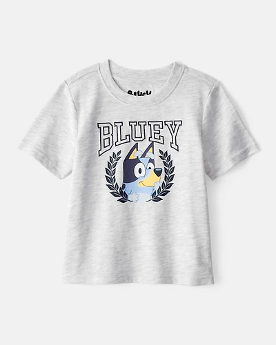 Baby Neutral Bluey Short-Sleeve Graphic Tee - Grey