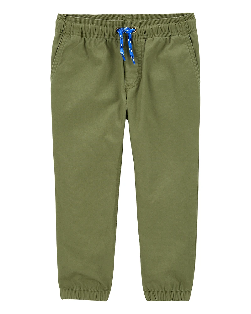 Baby Pull-On Poplin Pants