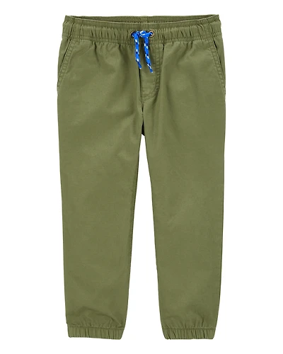 Baby Pull-On Poplin Pants