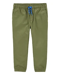 Baby Pull-On Poplin Pants