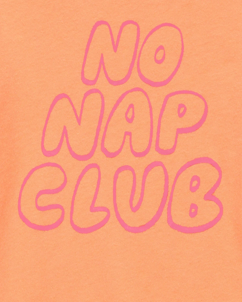 Toddler Boy No Nap Club Short-Sleeve Graphic Tee - Orange