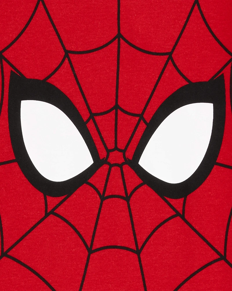 Boys MARVEL©  Snug Fit Cotton 2-Piece Pyjamas - Grey/Red