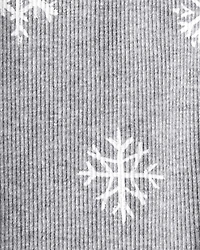 Toddler Girl 2-Piece Snowflake Print Long-Sleeve Tee & Pant Set