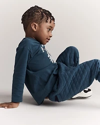 Toddler No-Seam Jogger Pant - Deep Teal