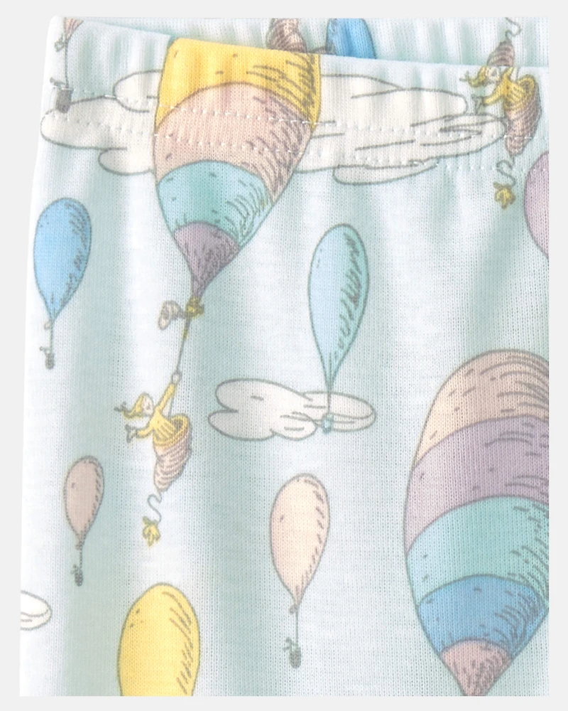 Toddler Girl 2-Piece Dr. Seuss™ Short-Sleeve Snug Fit Pyjama Set