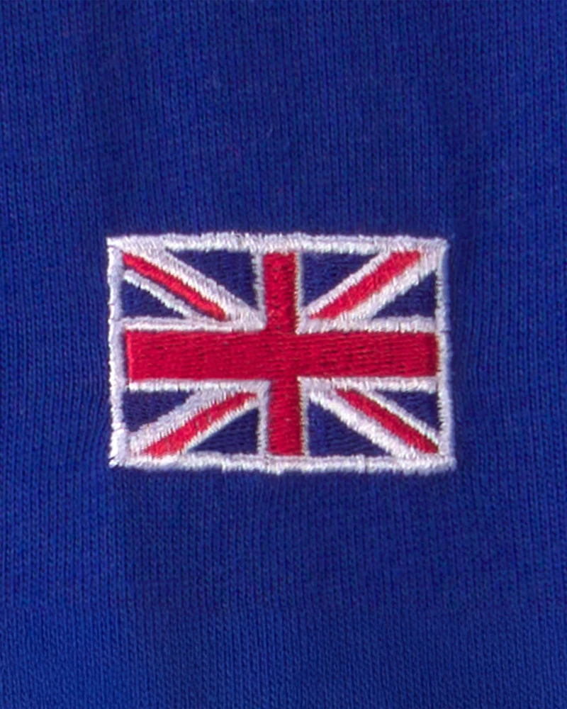 Baby Umbro England Soccer Romper - Blue/Red