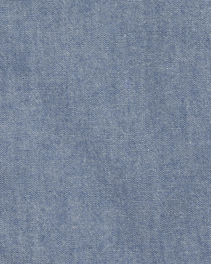Baby Boy 3-Piece Chambray Anchor Outfit Set - Blue