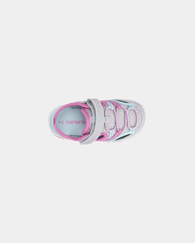 Toddler Girl Sandals - Grey
