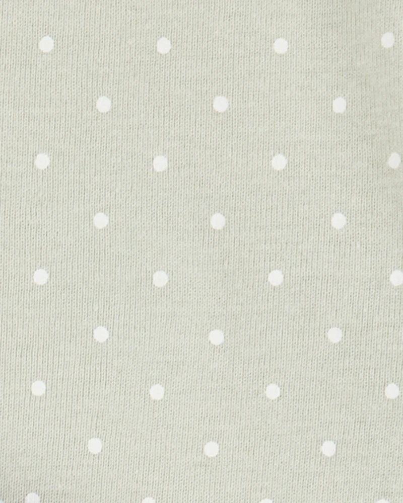 Baby Girl 5-Pack Floral Polka Dot Short-Sleeve Bodysuits