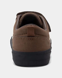 Toddler Boy Casual Sneakers - Brown/Black