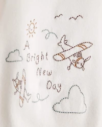 Baby 4-Piece Airplane Outfit Set