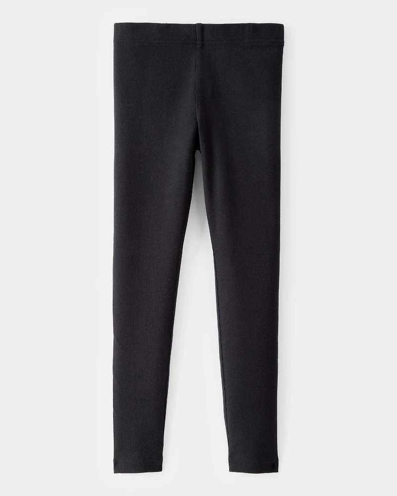 Kid Ribbed Leggings
