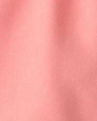 Toddler Boy 2-Piece Rashguard & Swim Trunk Set - Navy/Coral