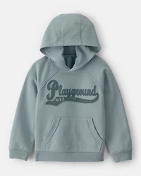 Toddler Boy Fleece Playground Long-Sleeve Pullover Hoodie - Green