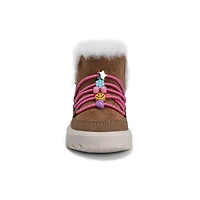 Girls Fashion Boots - Brown