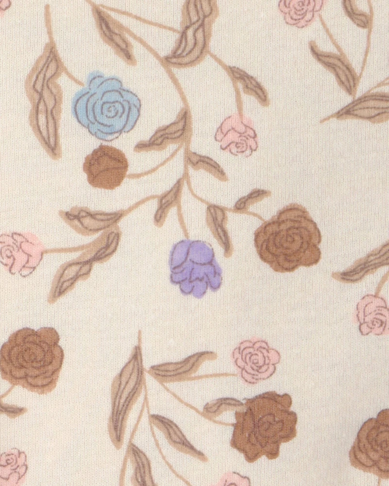 Baby Girl 3-Piece Striped Top & Short Set - Pink