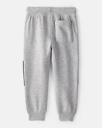 Toddler Boy Fleece Joggers - Grey