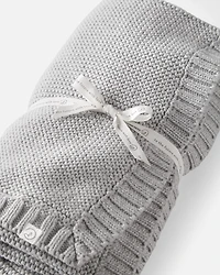 Baby Organic Cotton Signature Stitch Blanket