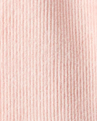 Baby Girl Ribbed Velour Pant - Pink
