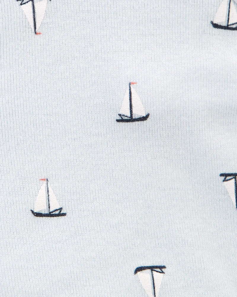 Baby Boy Preemie Sailboat Tank