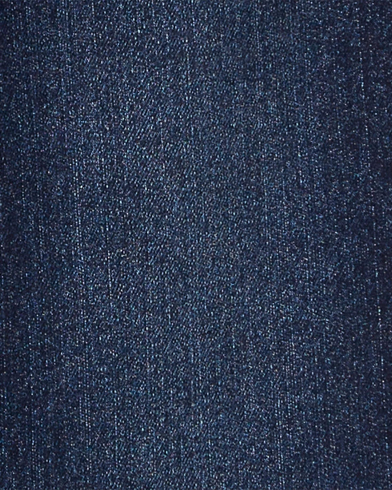 Kid 
Knit-Like Denim Drawstring Jeans