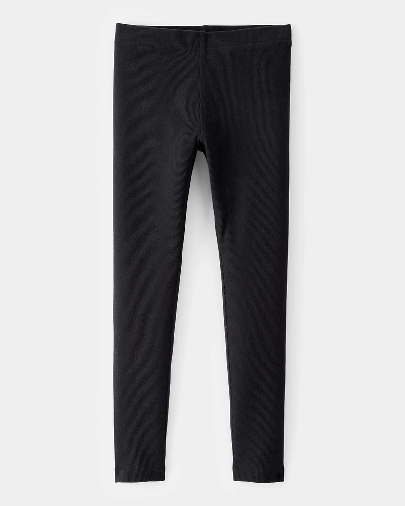 Kid Ribbed Leggings