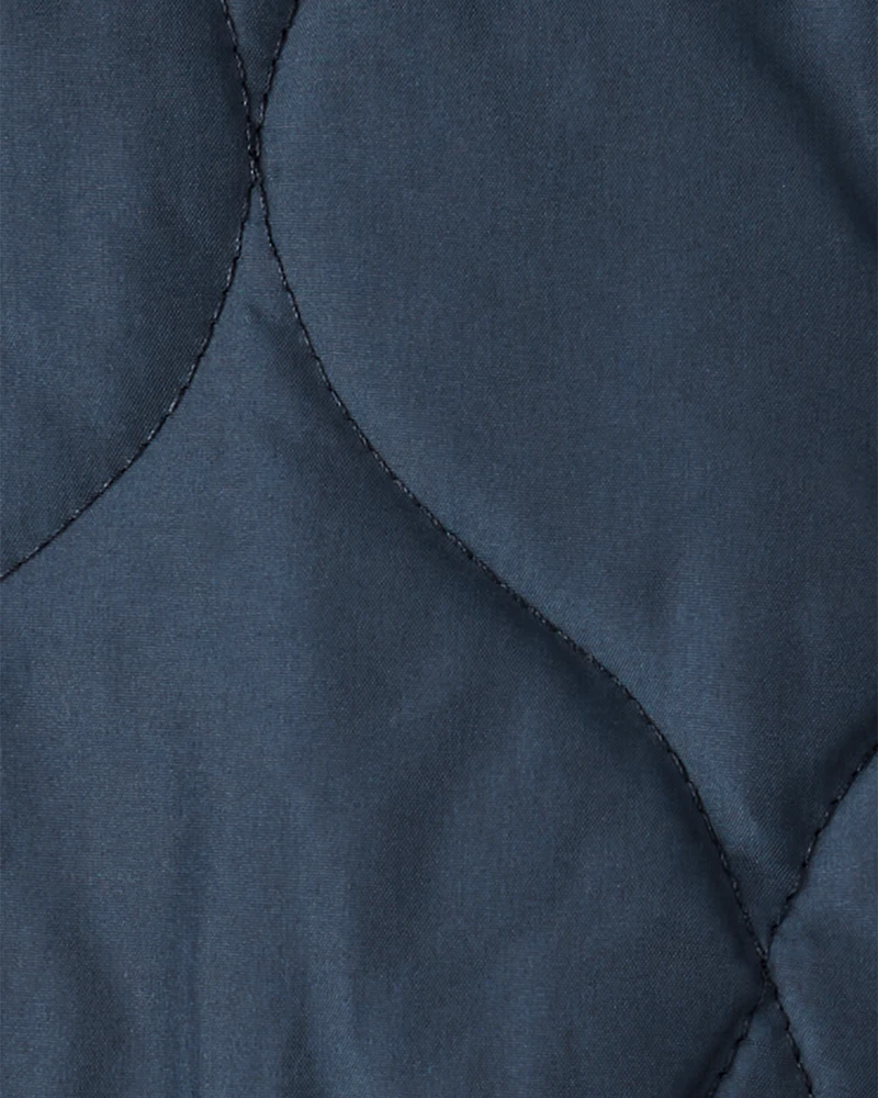 Baby Boy Long-Sleeve Midweight Jacket - Navy/Blue
