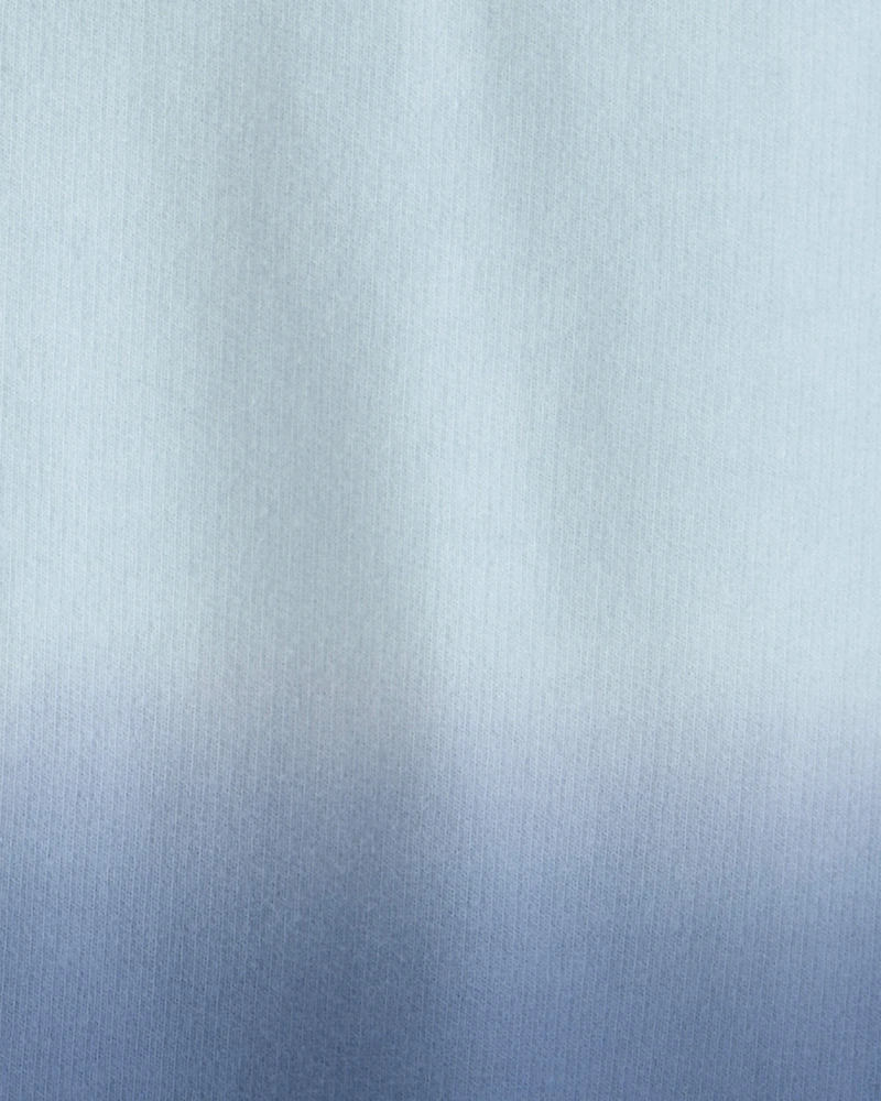 Boys Ombre French Terry Pullover Sweatshirt - Blue