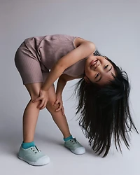 Toddler Girl Brooklyn Bike Shorts - Mauve