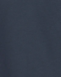 Kids 2-Piece Organic Cotton Pullover & Short Set Navy