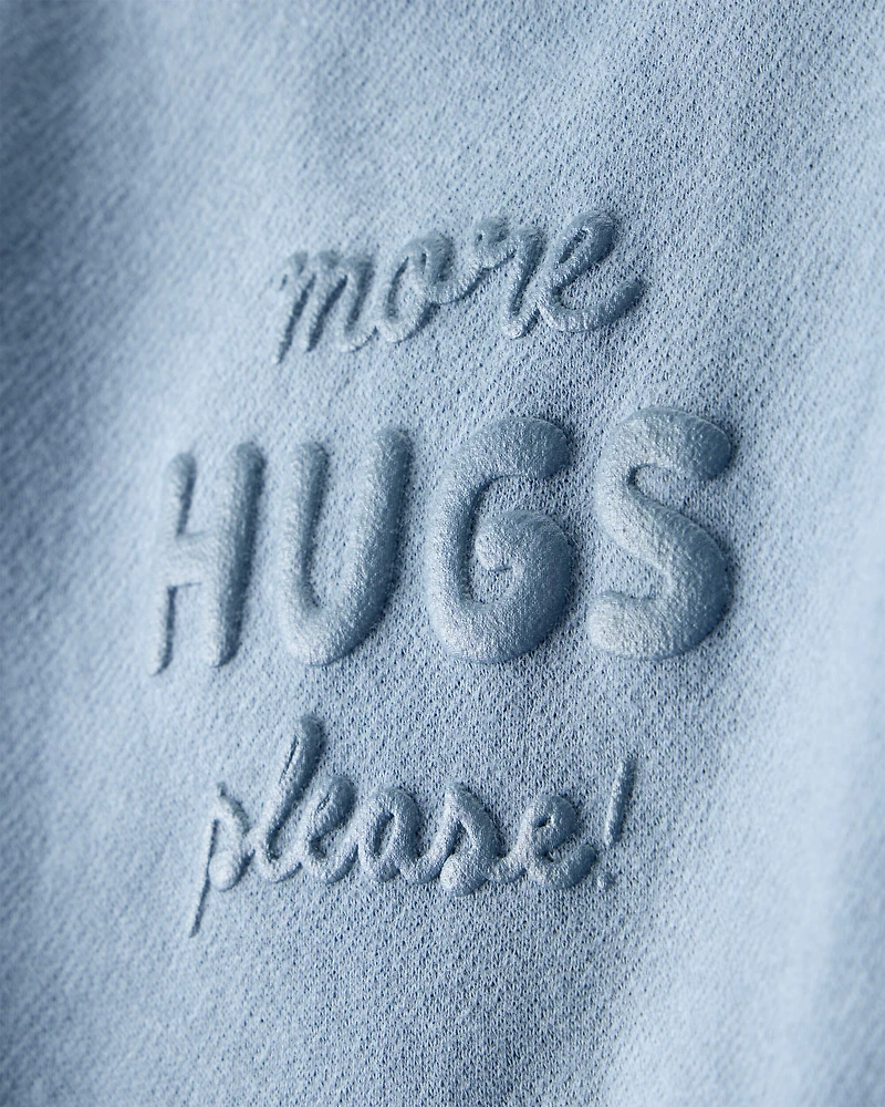 Baby Boy Fleece Sweatshirt - Blue