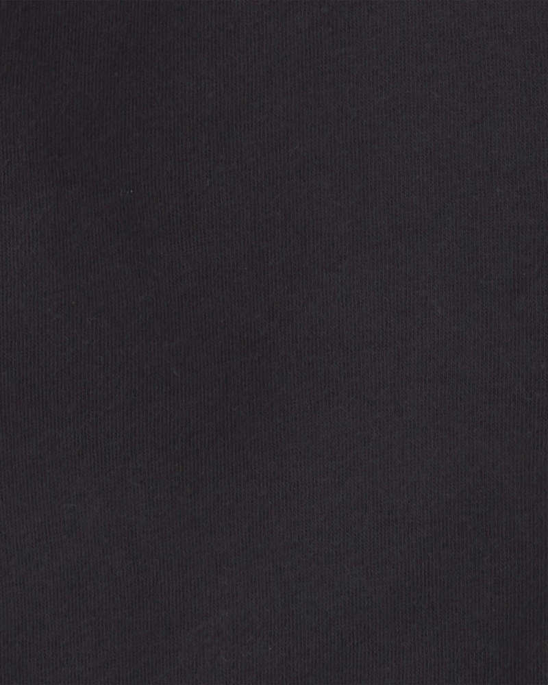 Boys Fleece Zip-Up Hoodie - Black