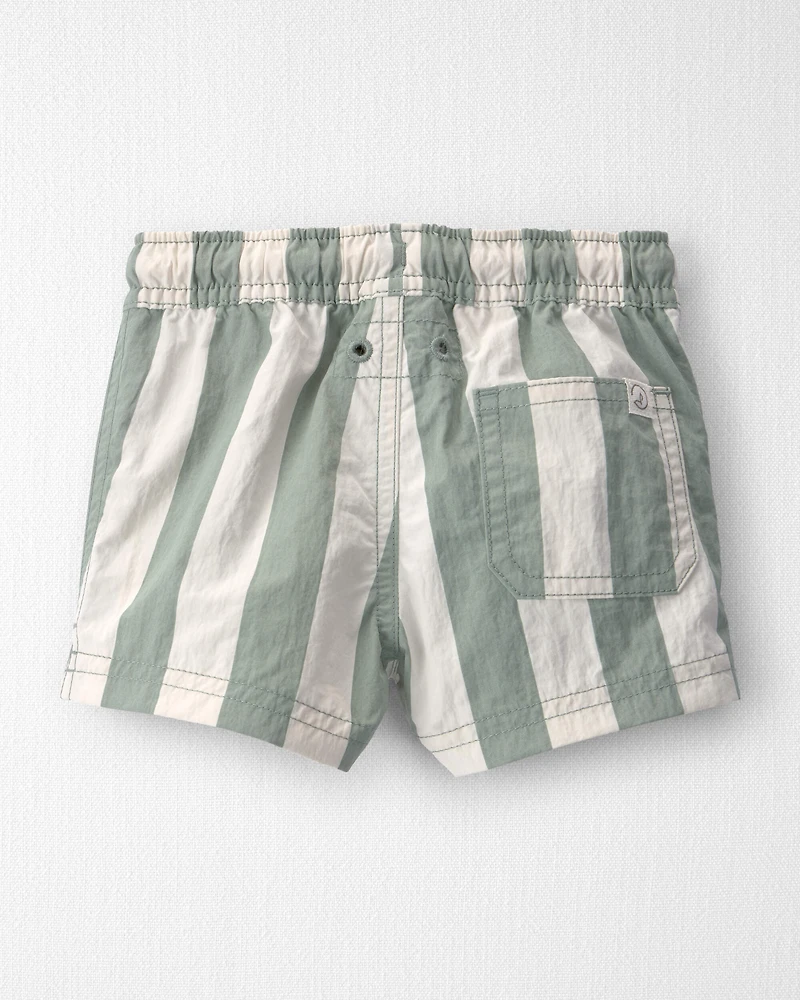 Baby Boy Recycled Swim Trunks Stripes