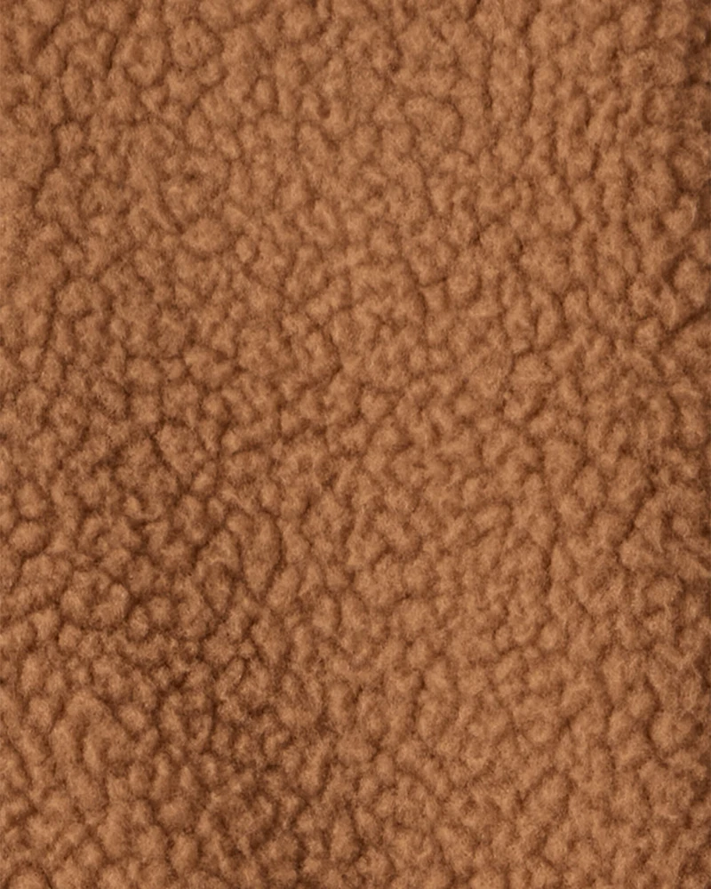 Baby Boy 2-Piece Teddy Pullover and Joggers Set