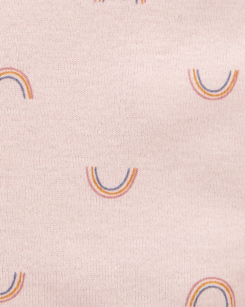 Baby Girl Preemie Rainbow Cotton Tank