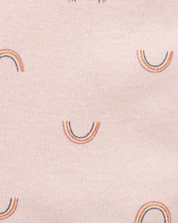 Baby Girl Preemie Rainbow Cotton Tank