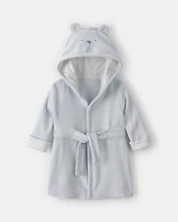 Baby Bear Terry Robe - Blue
