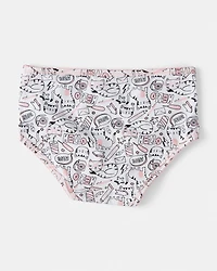 Girls 7-Pack Unicorn Stretch Cotton Undies