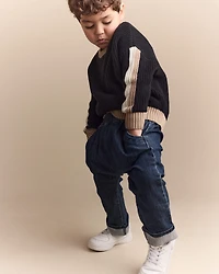 Toddler Pullover Sweater - Black