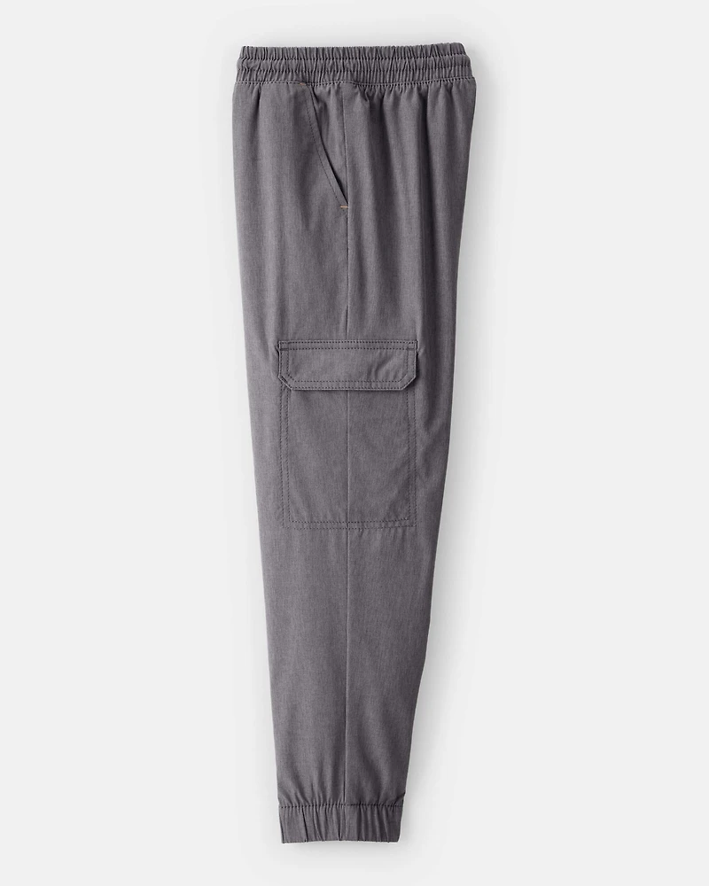 Boys Active Woven Joggers - Grey