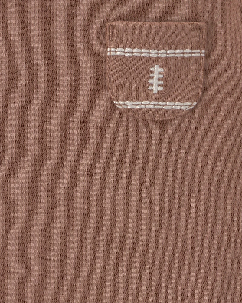 Baby Boy 5-Pack Football Multipack Bodysuits