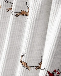 Baby Christmas Santa Reindeer Print PurelySoft Snug Fit 1-Piece Pyjamas