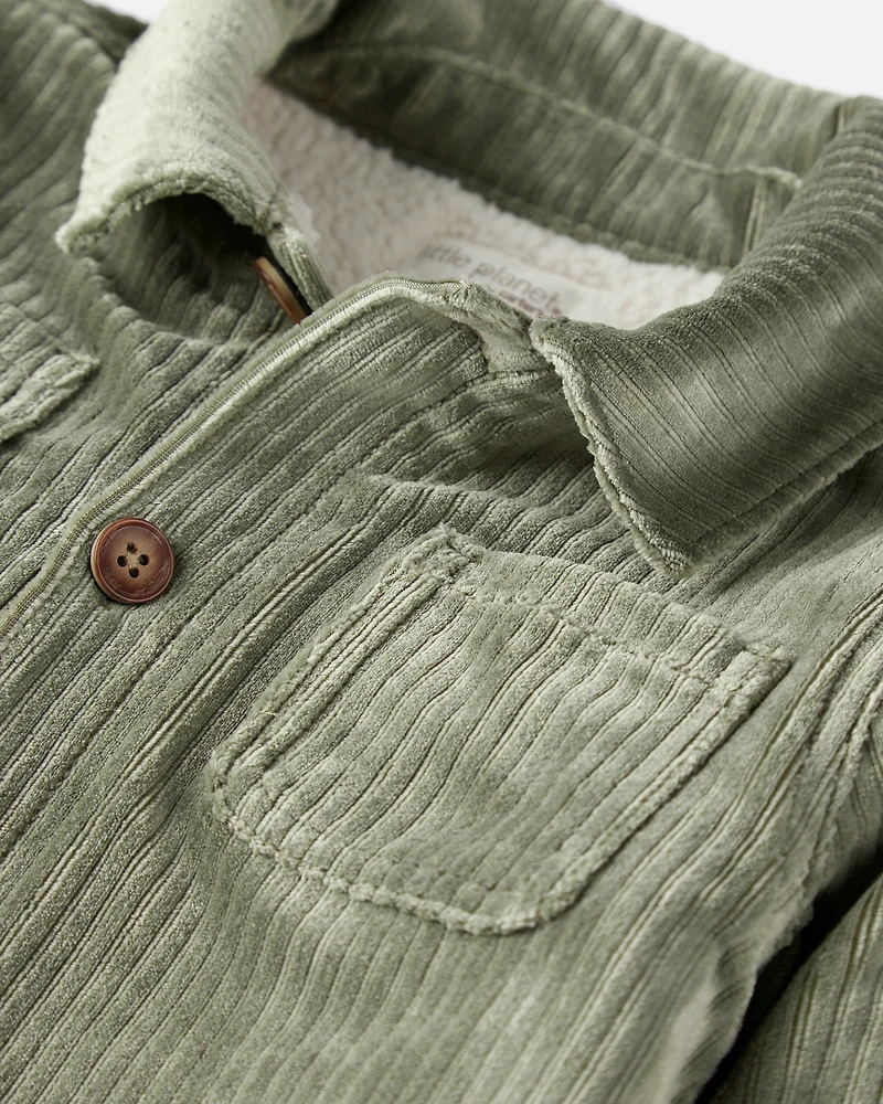 Toddler Boy Recycled Velour Jacket