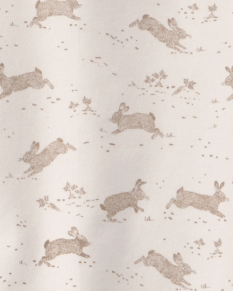 Toddler Organic Cotton Set Bunny Print