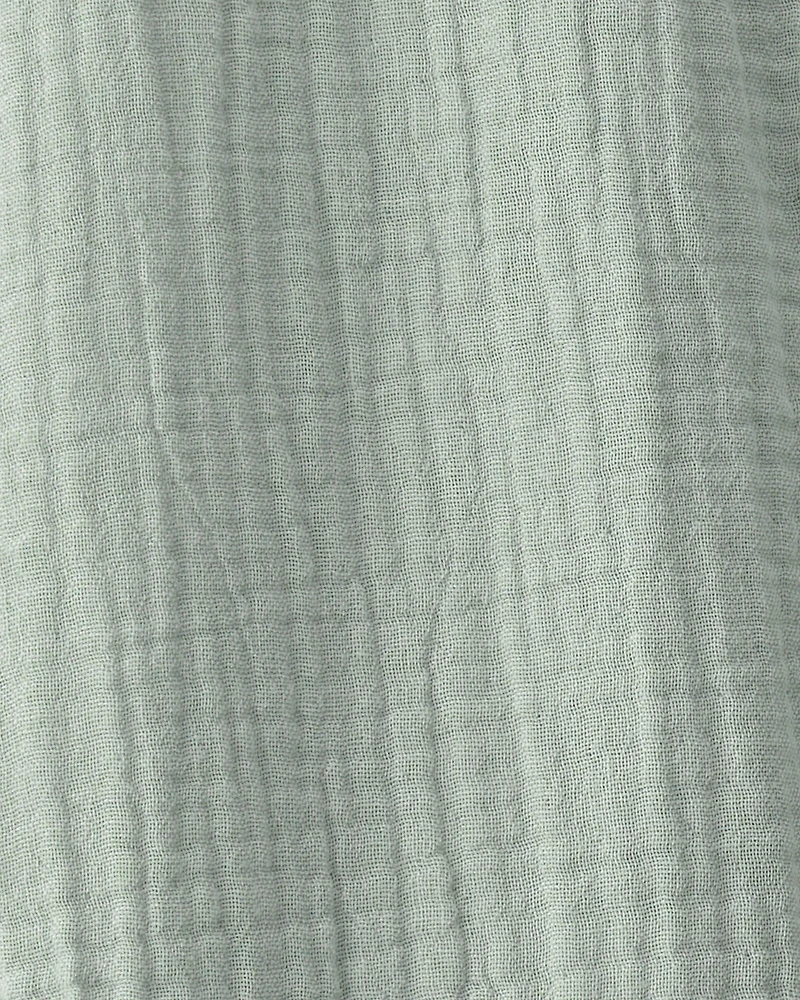 Toddler Girl Organic Cotton Gauze Dress