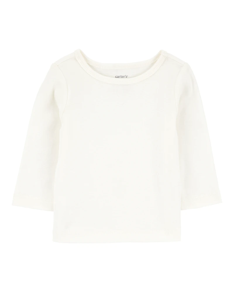Baby 2-Piece Bird Print Long-Sleeve Tee & Overall Set
