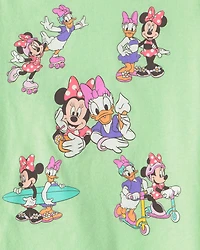 Girls Disney© Minnie Mouse Graphic Tee - Green